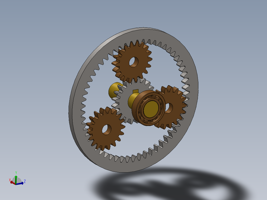 行星齿轮传动组件