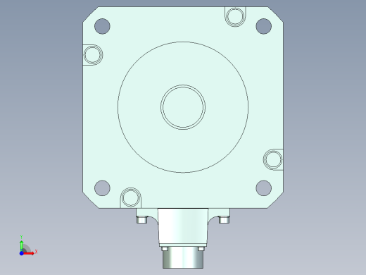 三菱伺服电机HG-SN302J-S100前视缩略图