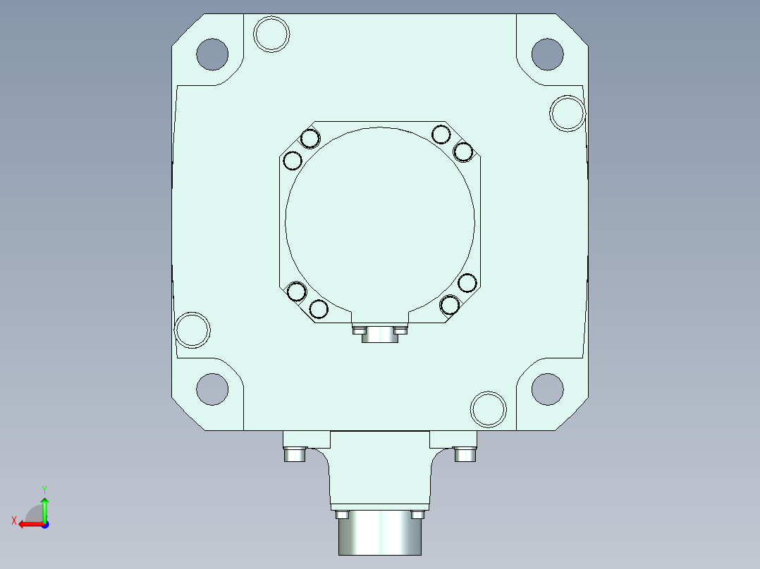 三菱伺服电机HG-SN302J-S100后视图