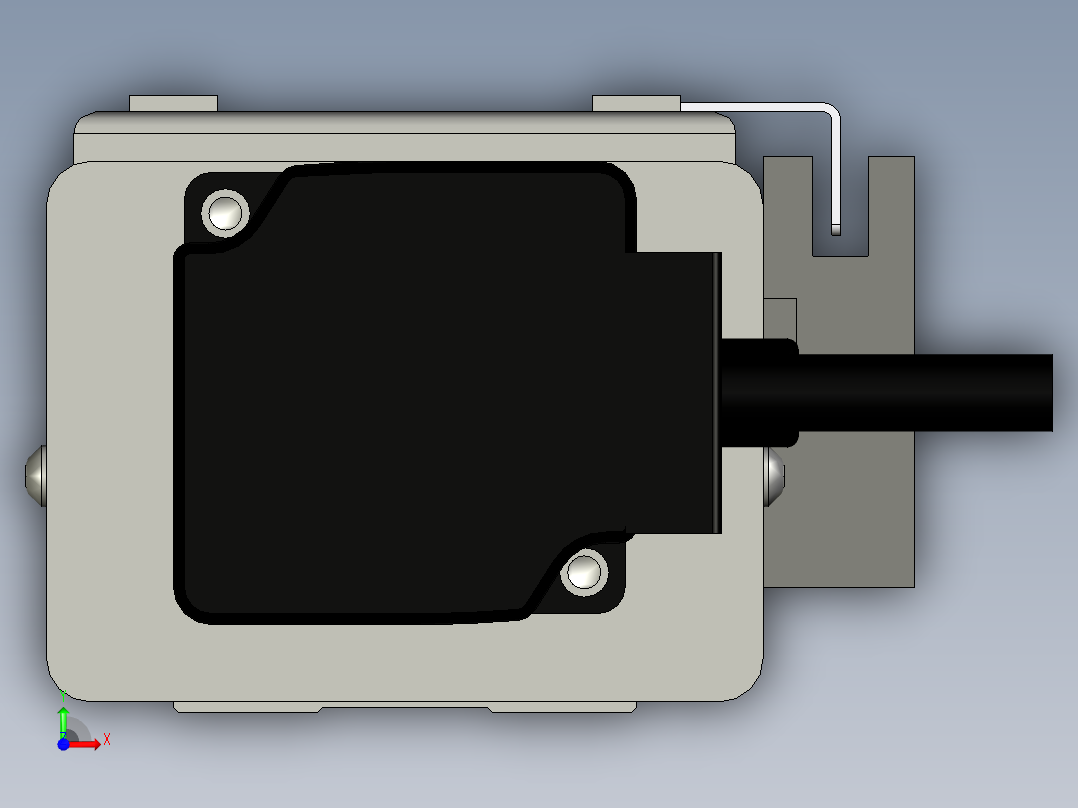 Toyo东佑达直线模组-ETH6-450-BC+煞車前视图