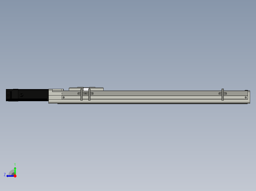 Toyo东佑达直线模组-ETH6-450-BC+煞車右视图