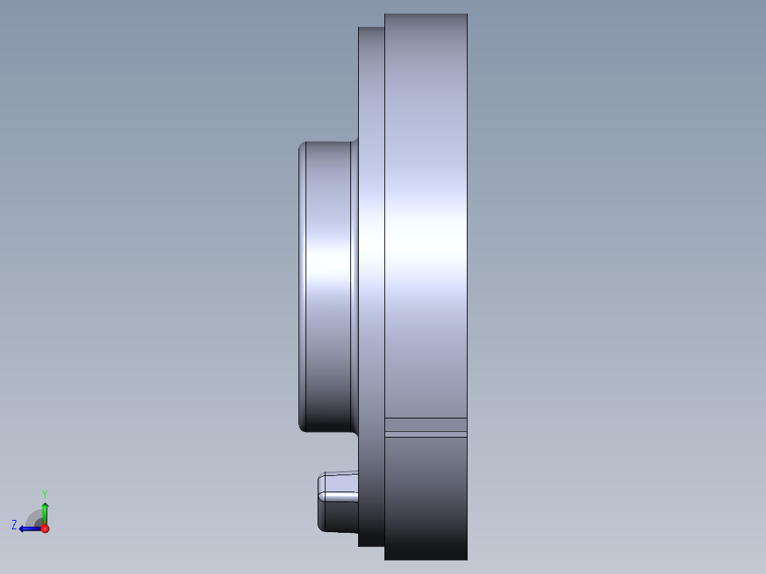 2022.09月-PPY零件尺寸检测机sw18可编辑右视图