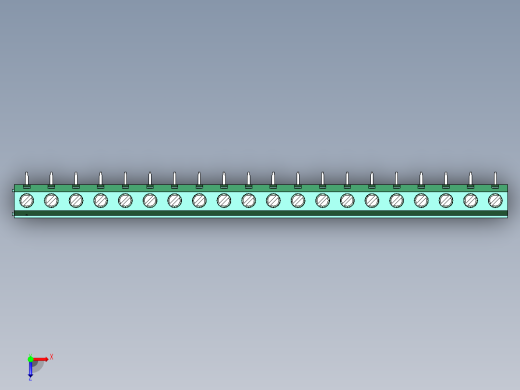 DEGSON DG128 系列 5.07.5mm 接线端子-DG128R-7.5-20P-14-00AH俯视缩略图