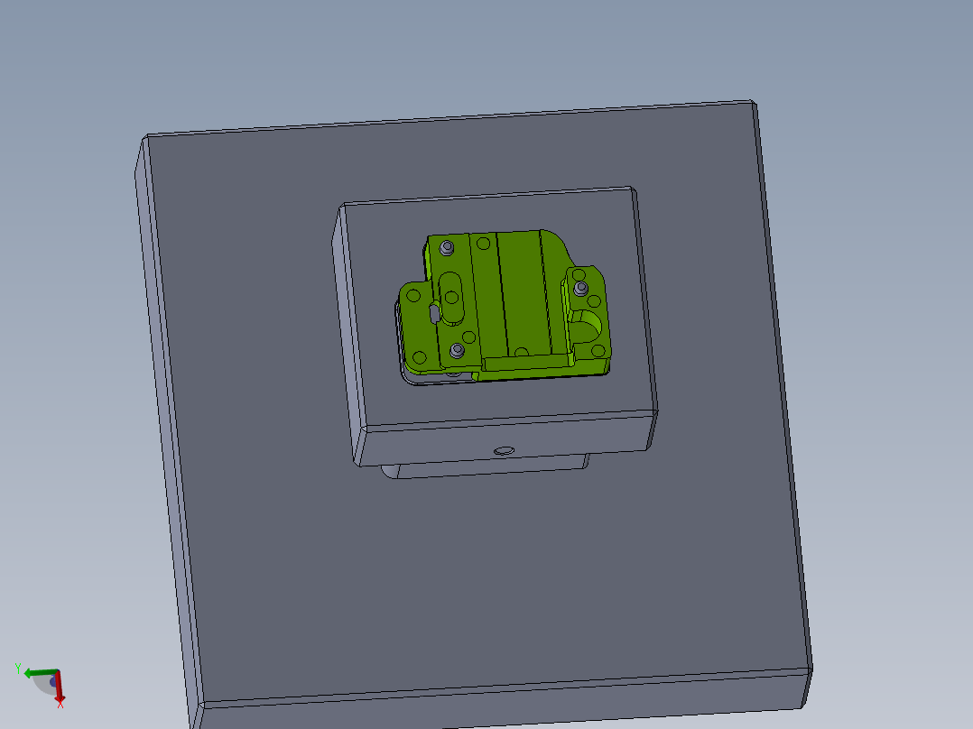 外形轮廓及孔位检具