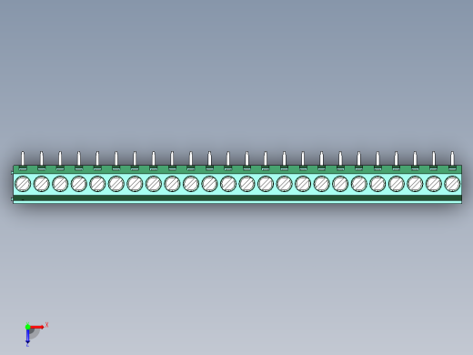 DEGSON DG128 系列 5.07.5mm 接线端子-DG128R-5.0-24P-14-00AH俯视缩略图