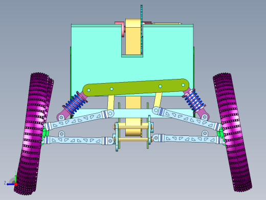 双人手摇斜躺车旅行胖胎自行车右视缩略图