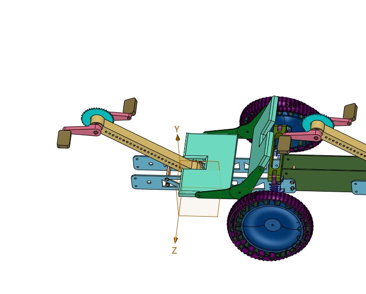 双人手摇斜躺车旅行胖胎自行车