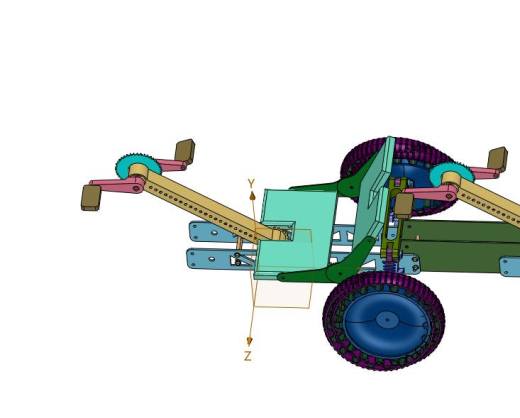 双人手摇斜躺车旅行胖胎自行车缩略图