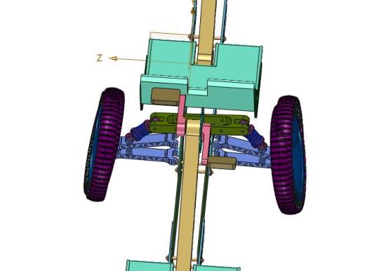 双人手摇斜躺车旅行胖胎自行车缩略图