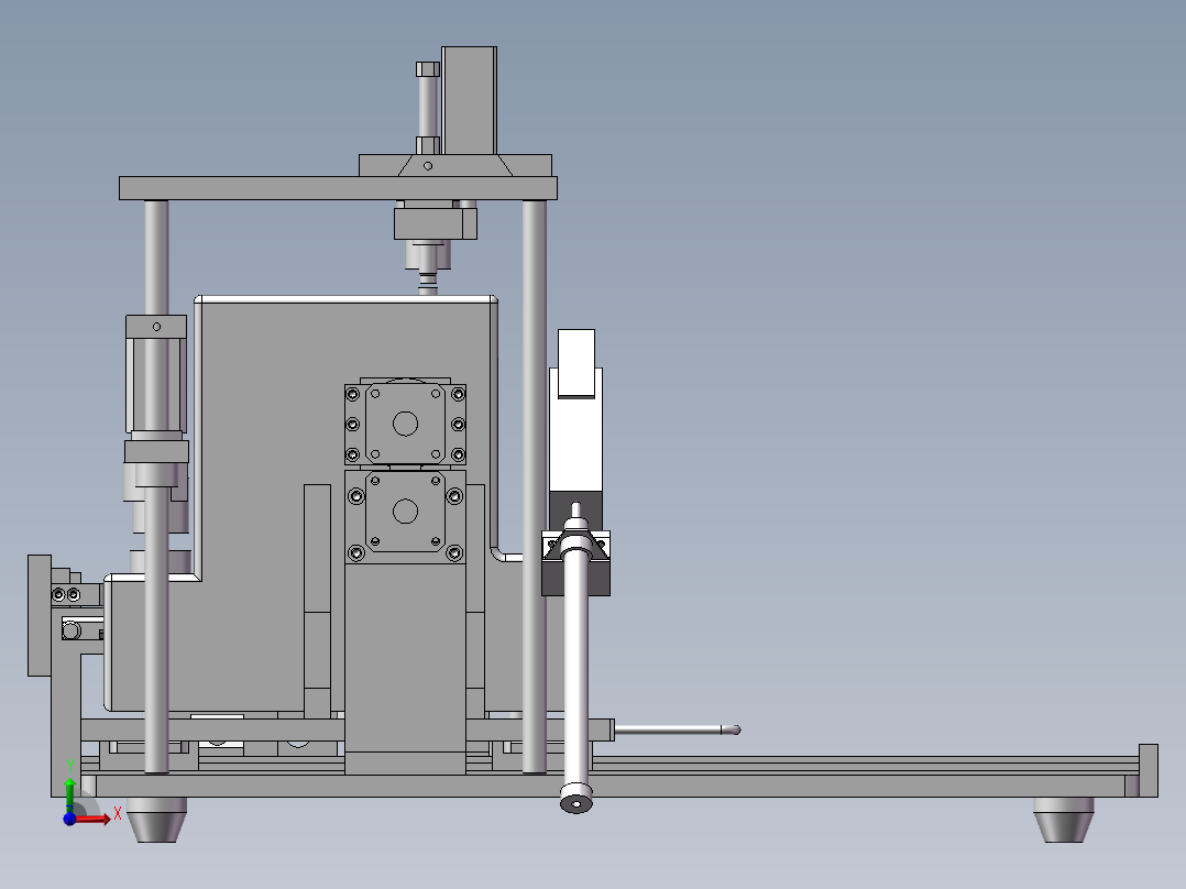 产品功能测试设备前视图