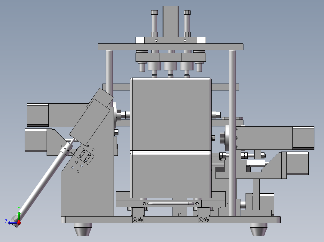 产品功能测试设备右视图