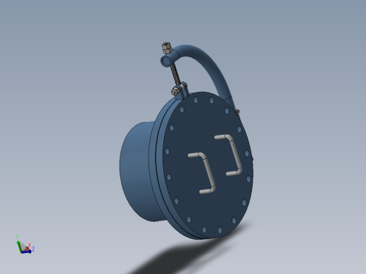 井盖吊柱150#，16“人孔