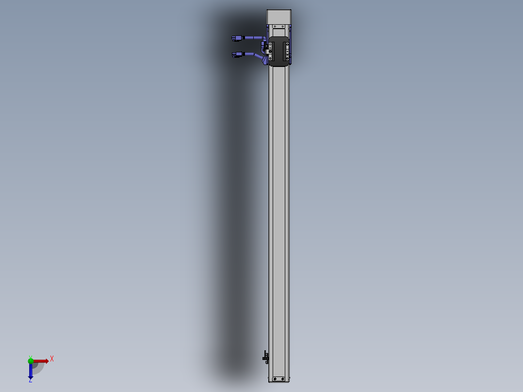精密模组MY50-T10-750L-BM-P20B-C4-C俯视图