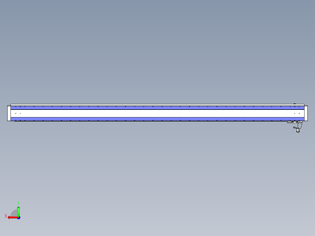 威洛博VL系列直线电机模组-VL17E2-S3000后视图
