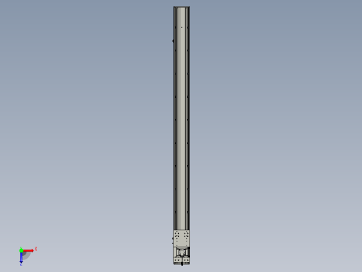 东锦齿条传动DH136G-S1900-BU-减速机+P400W俯视缩略图
