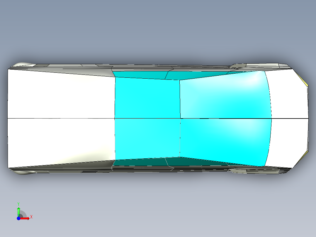 特斯拉Cyber Truck3前视图