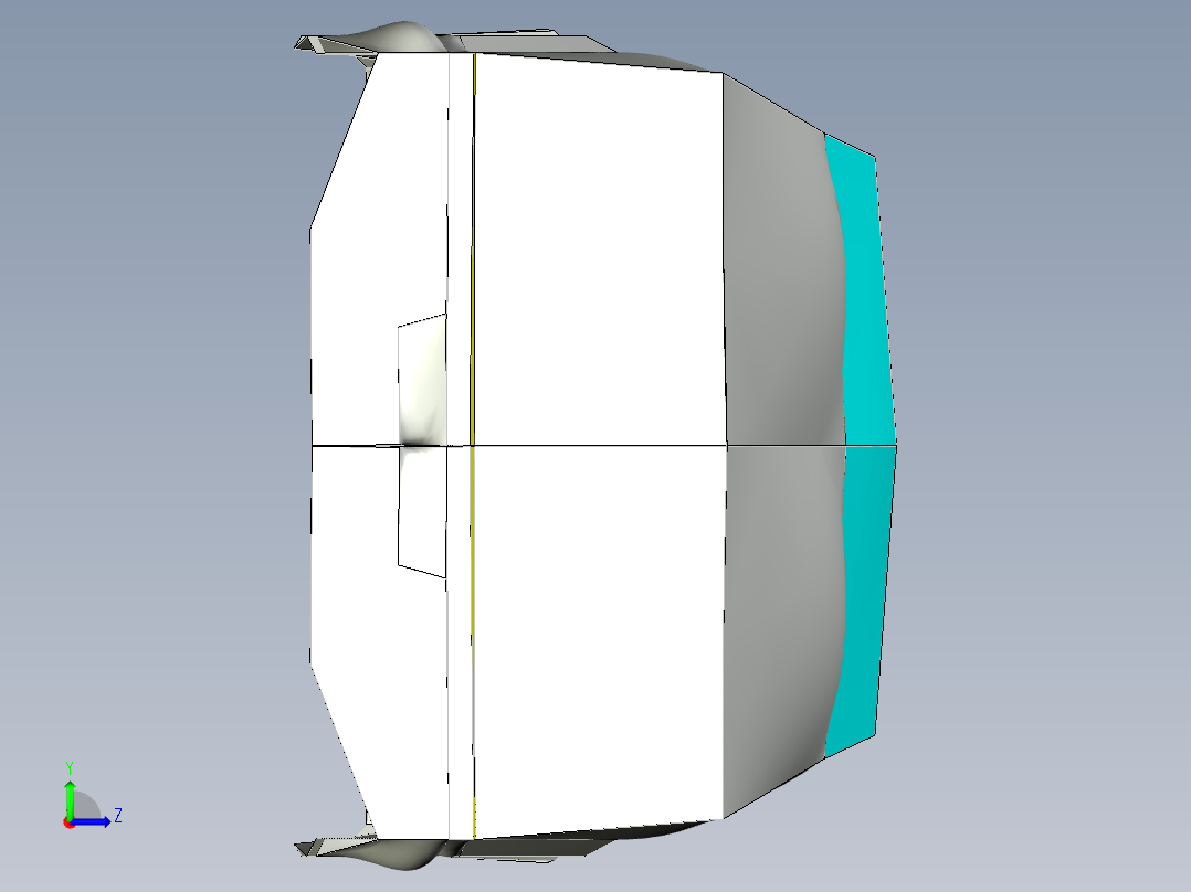 特斯拉Cyber Truck3左视图
