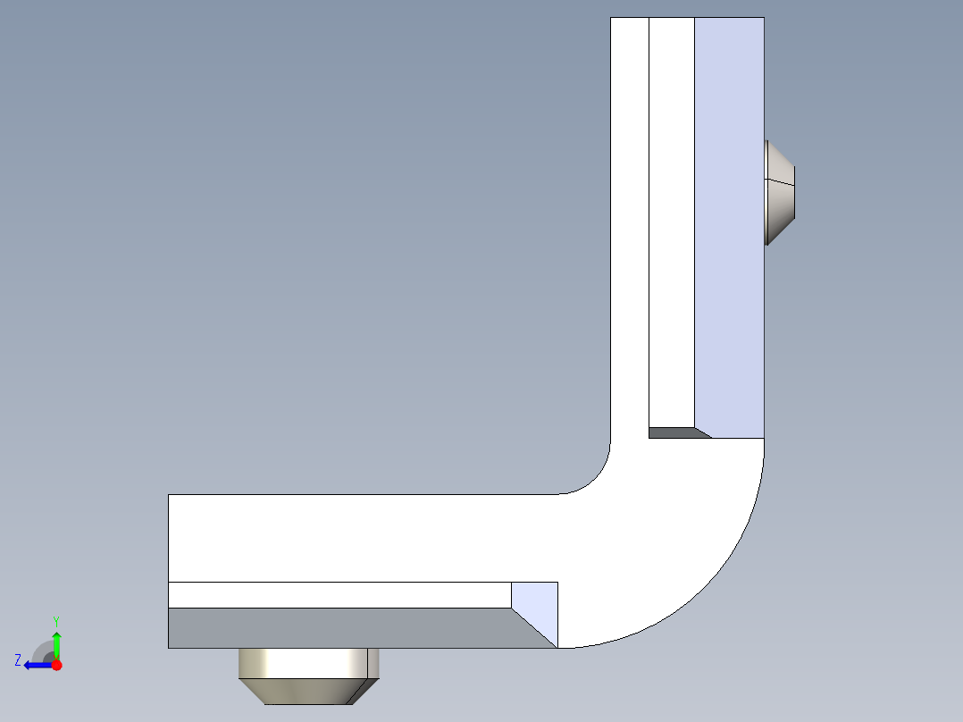 型材-BR 8-10 INNER BRACKET 3842535576右视图