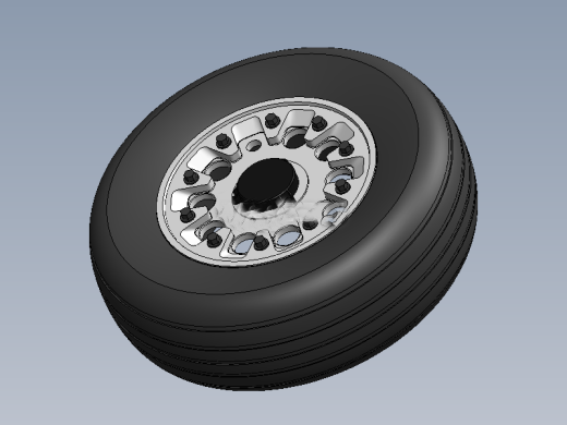 F16战斗机起落架轮子缩略图