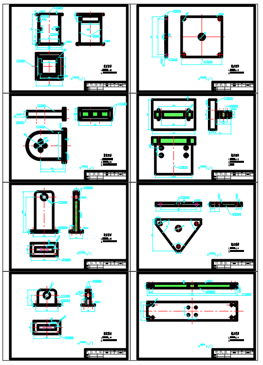 玻璃清洁机器人模型CAD图纸822055==150
