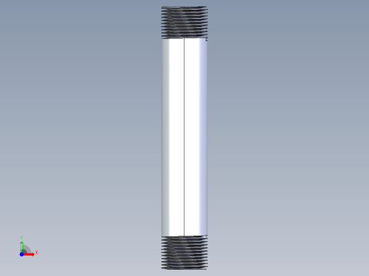 CPVC管件33-Sch80_Nipple_MPTxMPT_9861-109_0.75in x 6in前视缩略图