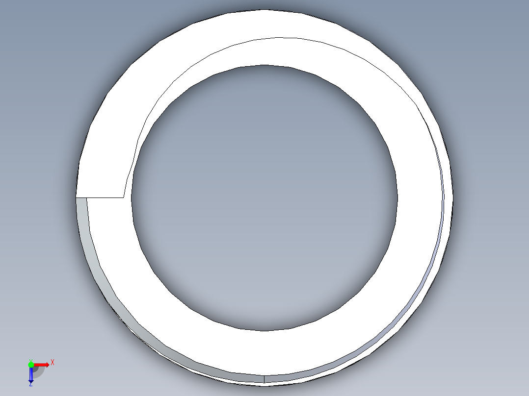 CPVC管件33-Sch80_Nipple_MPTxMPT_9861-109_0.75in x 6in俯视图