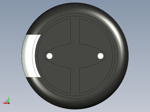 无源元件封装-CAP_RAD_D10x16_POL_BK后视缩略图