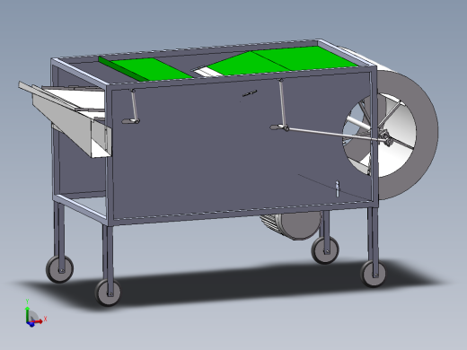 小茴香清选机的设计含三维SW模型=1082590=250ku