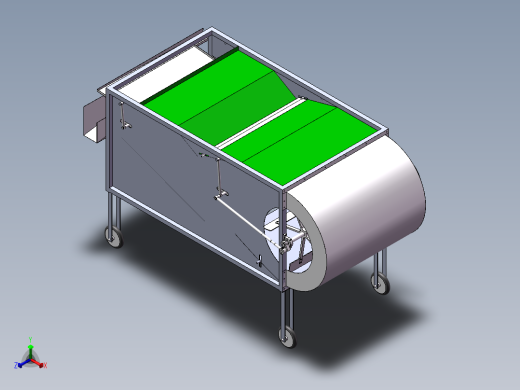 小茴香清选机的设计含三维SW模型=1082590=250ku正等轴测缩略图