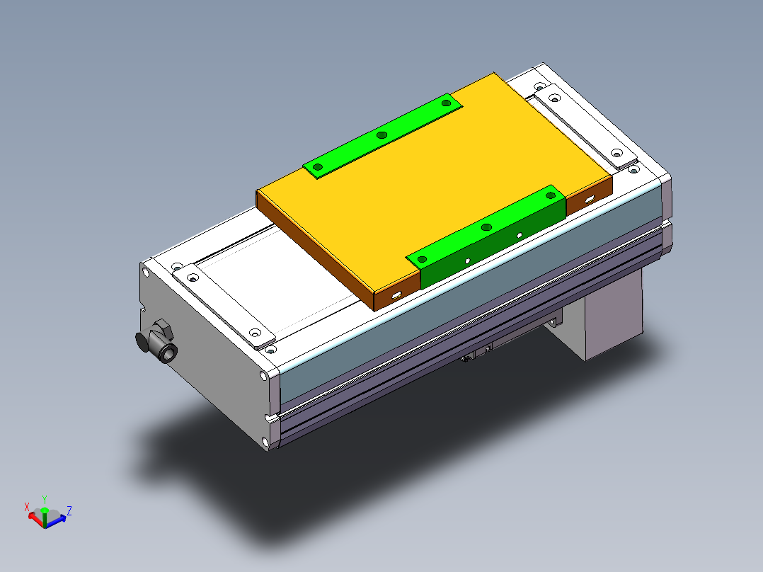 MCH丝杆全封闭MCH17-BM-400W主视图