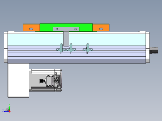 MCH丝杆全封闭MCH17-BM-400W右视缩略图