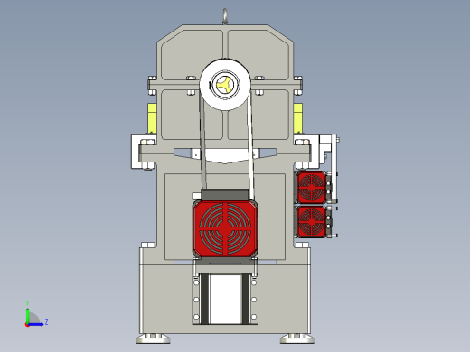 B2_圆杆焊接对心变位机左视缩略图