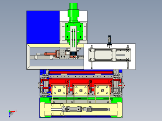 脚垫粘贴打孔机creo5.0.zip俯视缩略图