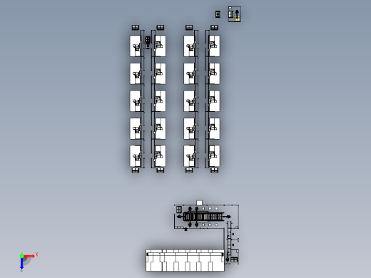 840端板自动化线sw20俯视缩略图