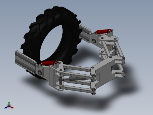 两爪机械手设计（需要特征识别）