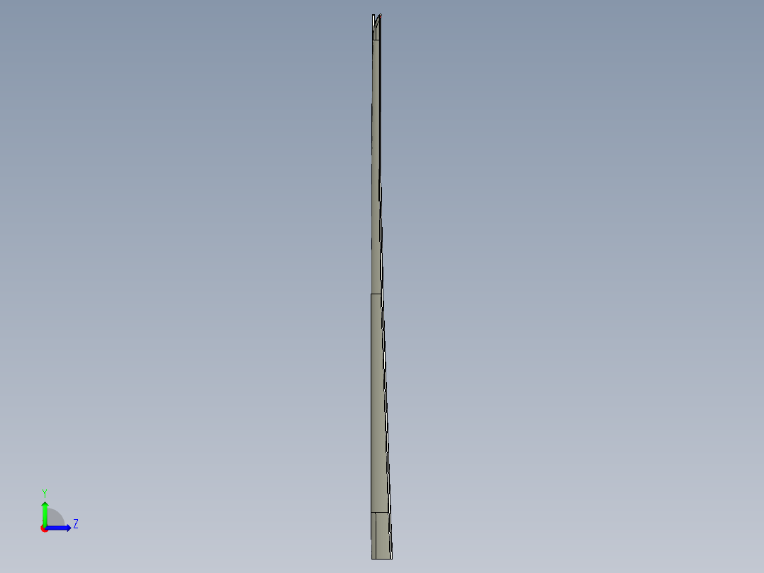 笔记本D壳铣上侧PL面程序模型左视图