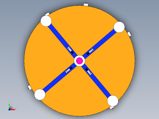 旋转工作台  IGES前视缩略图