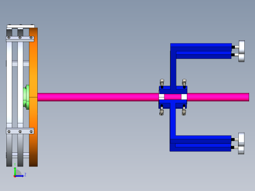 旋转工作台  IGES左视缩略图