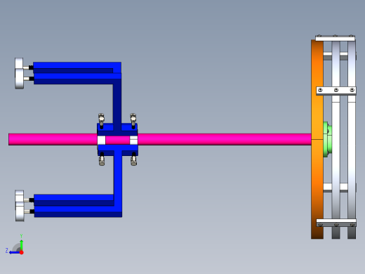 旋转工作台  IGES右视缩略图