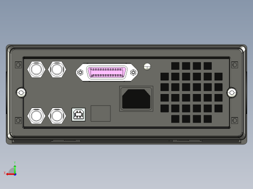 Keysight 33500B 波形发生器后视缩略图