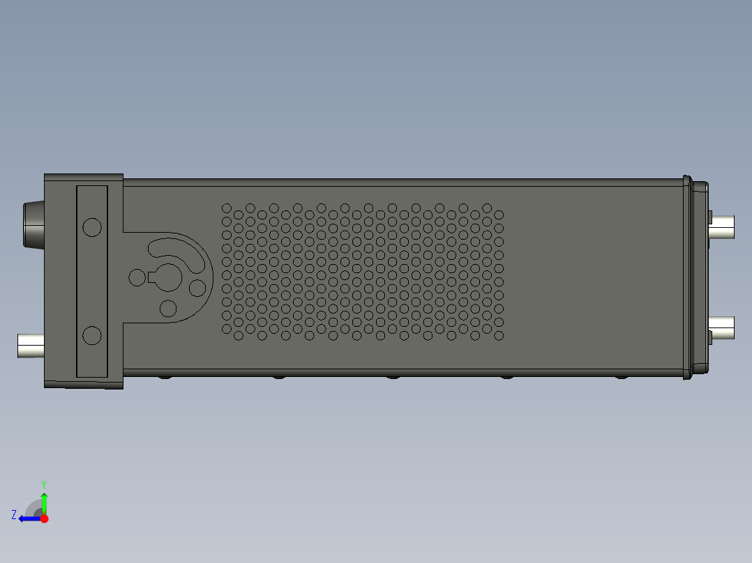Keysight 33500B 波形发生器右视图