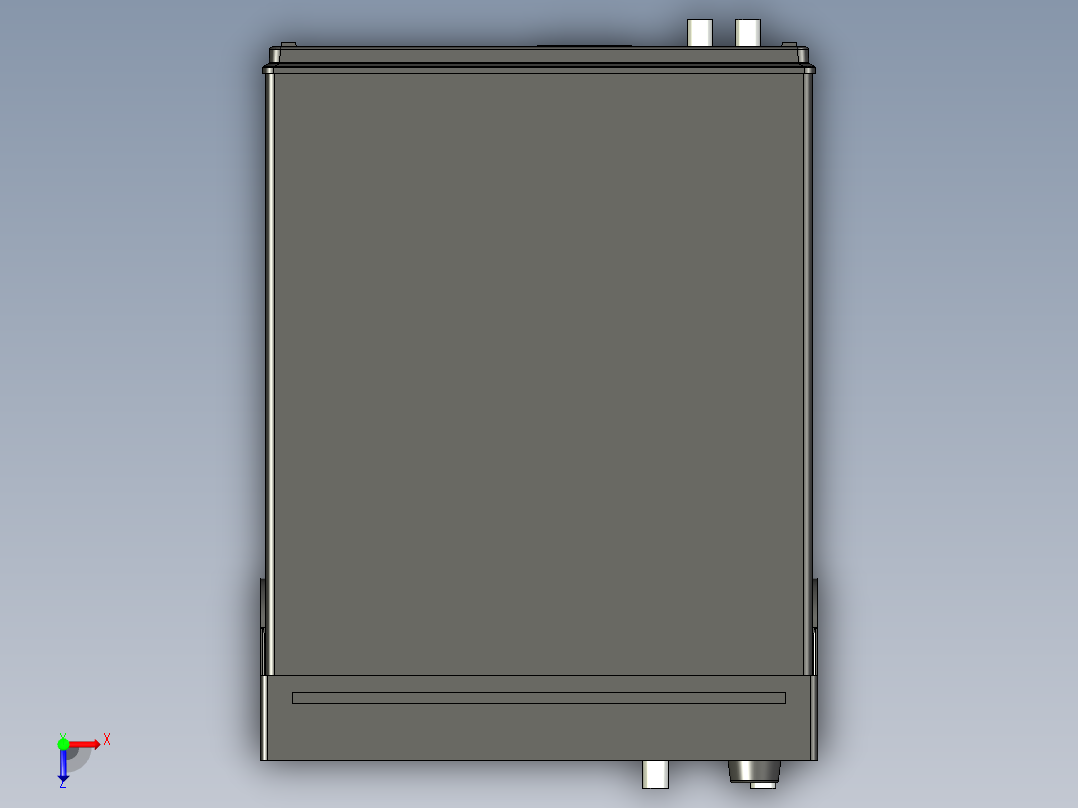 Keysight 33500B 波形发生器俯视图