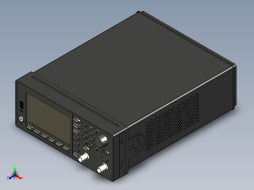 Keysight 33500B 波形发生器正等轴测缩略图
