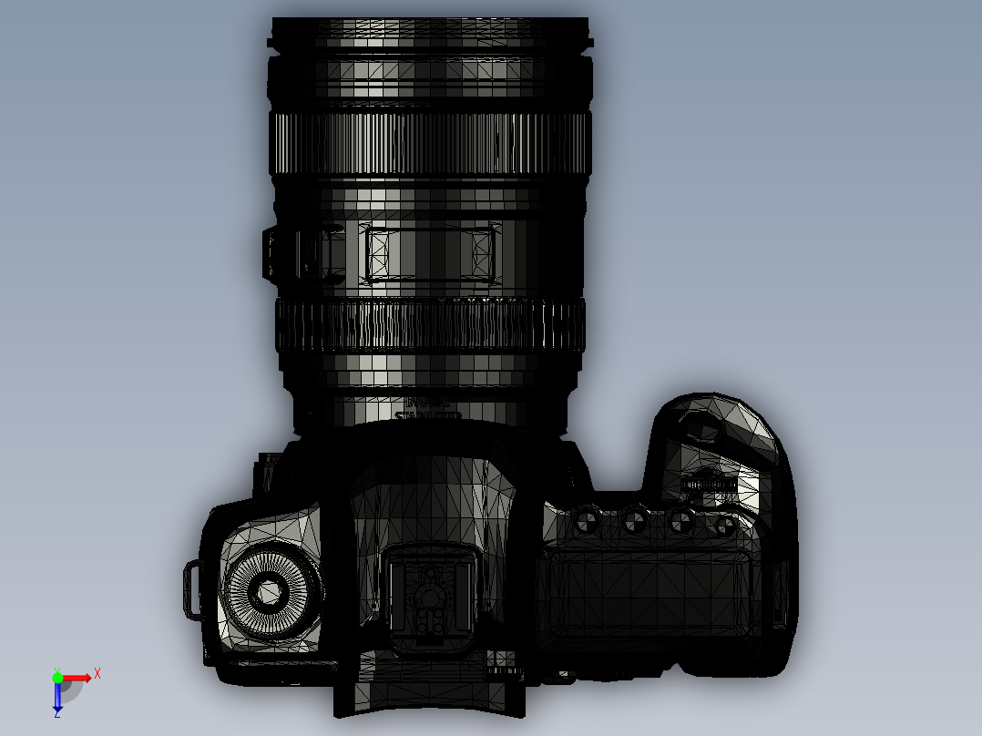 相机、摄像头(5)俯视图