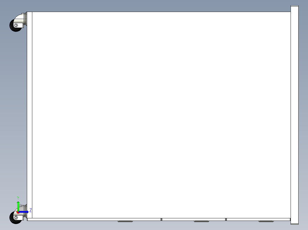 B2004579-简单柜子左视图