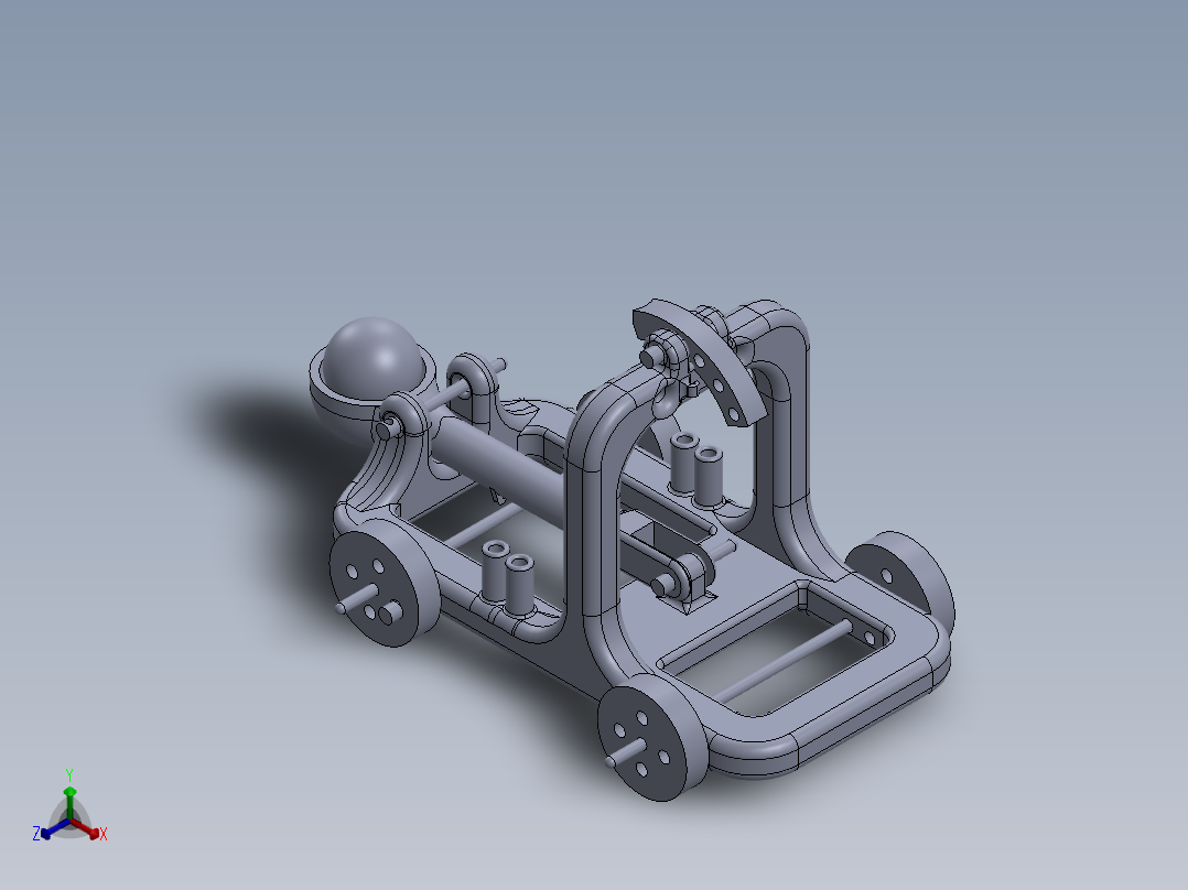 tan射器正等轴测图