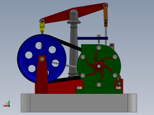 蒸汽机steam-engine-120832-模型格式为 sw后视缩略图