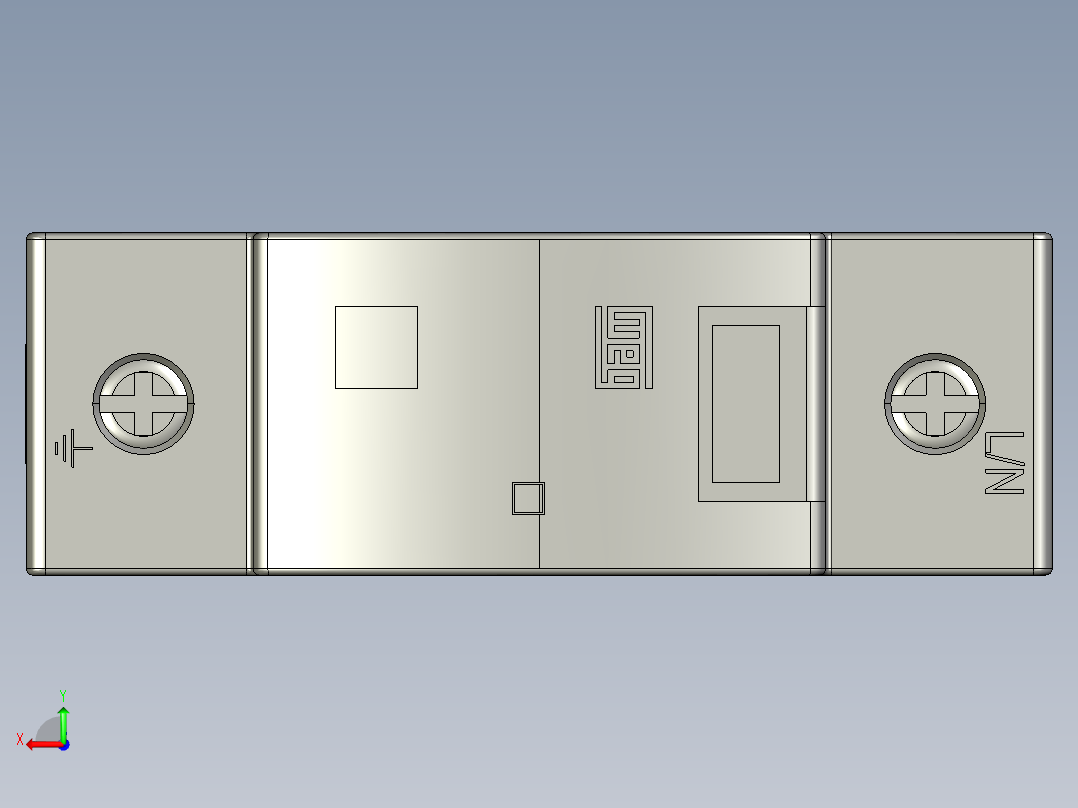 电涌保护器(Surge protectors)Weg SPW02-275-60后视图