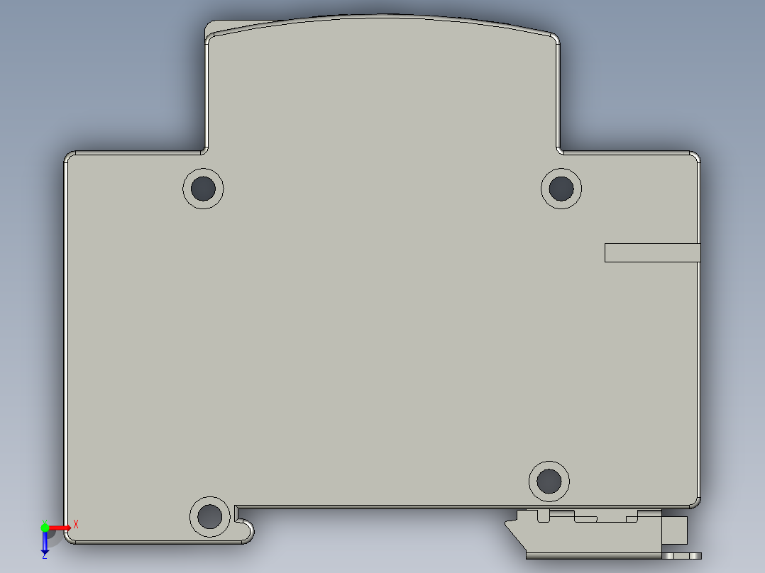 电涌保护器(Surge protectors)Weg SPW02-275-60俯视图