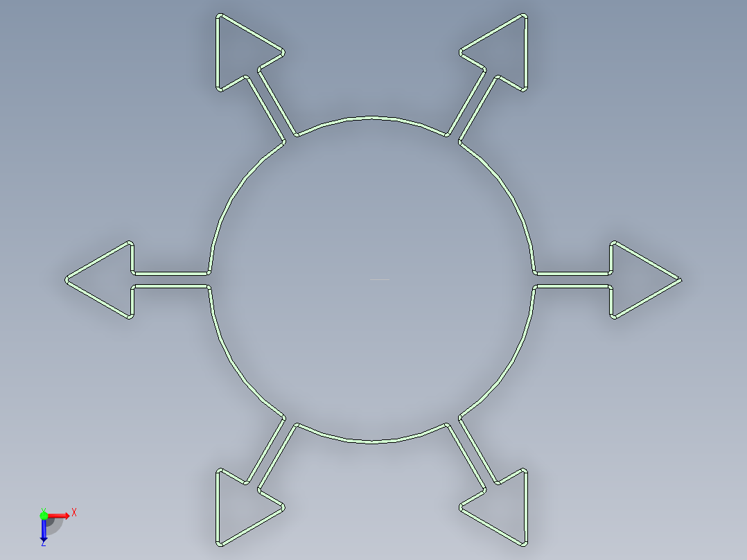 钣金图形俯视图